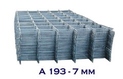 WELDED WIRE MESH A 193 - 7 MM